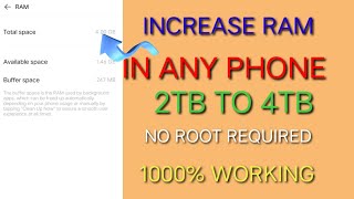 How to clean RAM on android without any App PC & Root|| how to clear ram in android 100%working real screenshot 5