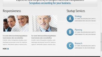 Accounting Website Website Template