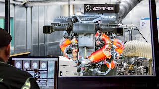 How they Test and Build Mercedes AMG's Massive V8 Engines