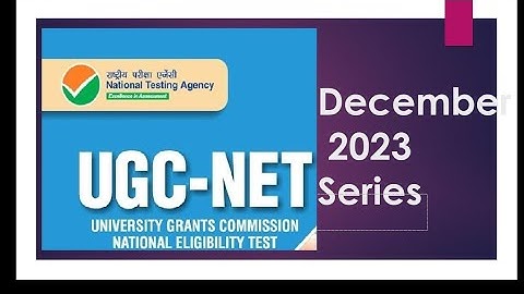 Information about the Linguistics UGC NET JRF December 2023 new series