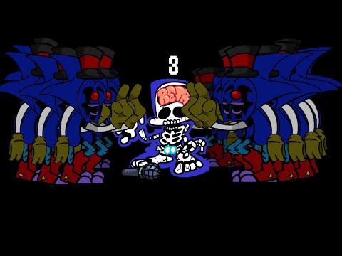 FNF vs SONIC.EXE ALL DEATH ANIMATION / GAME OVER SCREEN (FNF Mods) 