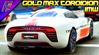 UNDERRATED INTENSITY!! GOLD MAX Toroidion 1MW (6* Rank 4806) Asphalt 9 Multiplayer (feat. UERK Finn)