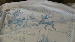 Unbagging Bucilla Cross Stich Project