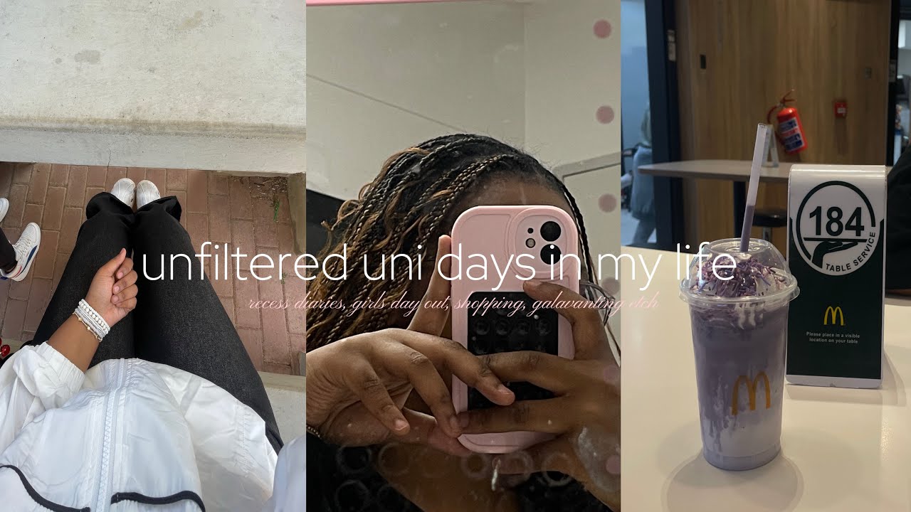 unfiltered uni days in my life|| Recess Vlog + Girls Night Out + Galavanting etc…#univlog