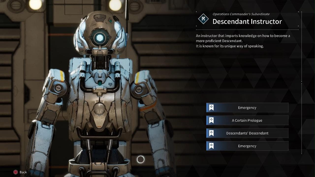 The First Descendant - Albion - Descendant Instructor (Post-Campaign)
