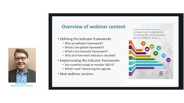 SDG 4 Data Webinar Series