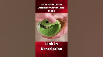 Fruit Slicer Carrot Cucumber Grater Spiral Blade !vegetable carving garnish1 #shorts
