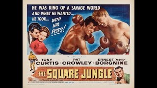 Tony Curtis & Ernest Borgnine in 'The Square Jungle' (1955)