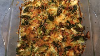 4 Ingredient Keto Broccoli Cheese Casserole Recipe