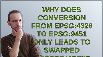 Why does conversion from EPSG:4326 to EPSG:9451 only leads to swapped coordinates?