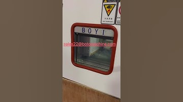 Small high and low temperature test box video analysis