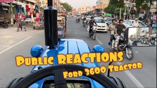 Ford 3600 Tractor Public Reactions | Tractor Di Geddi | Tractor Modifications | Tractor Ty Gym Gya