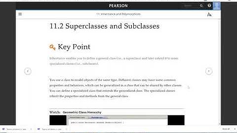 Daniel Liang Java Sections 11.1 and 11.2