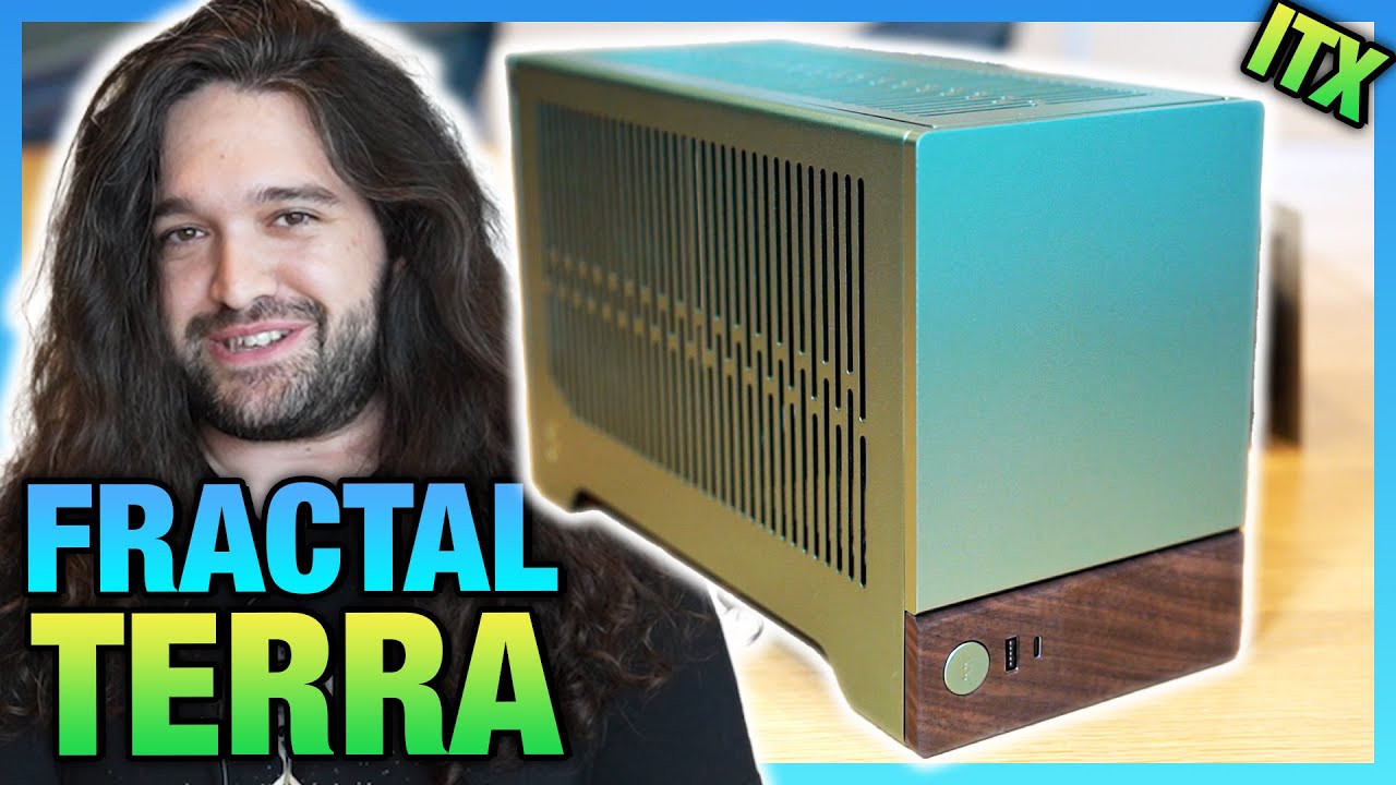 Impressive Fractal Terra Mini-ITX Case: Wood, Aluminum, & Gull-Wing Doors 