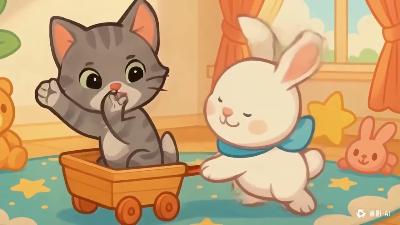 🐰❤️🐱 Unlikely Best Friends! Heartwarming Cuddle Buddies!🐰❤️🐱