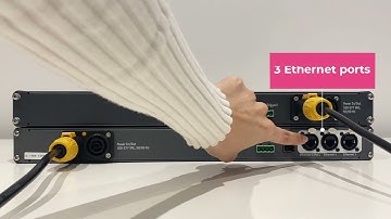 Switching between DMX Ethernet nodes