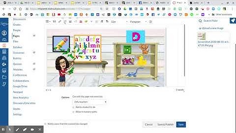How to link google slide to Canvas