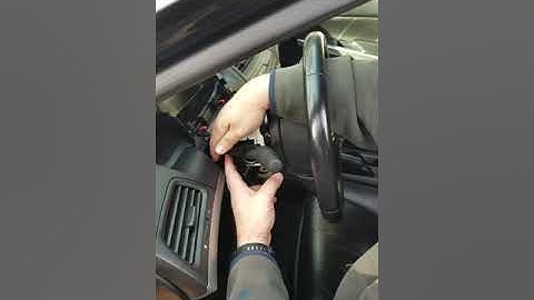 Turn signal switch replacement on 2010 Honda Accord