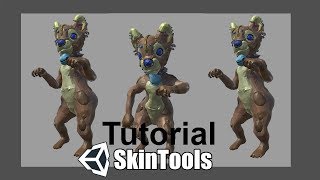 SkinTools tutorial Optimizing character, adding new bones.