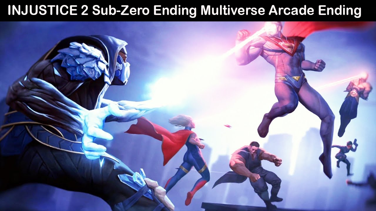 INJUSTICE 2 Sub-Zero Ending Multiverse Arcade Ending Cutscenes