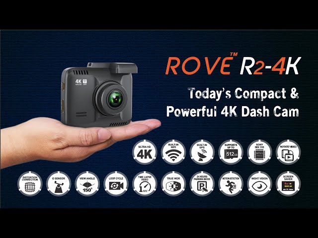 Introducing ROVE R2-4K PRO Dash Cam