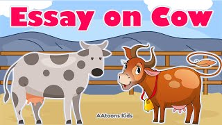 Essay on Cow | Essay on Cow in English | Essay for kids | @AAtoonsKids by AAtoons Kids 4,154 views 10 months ago 3 minutes, 2 seconds