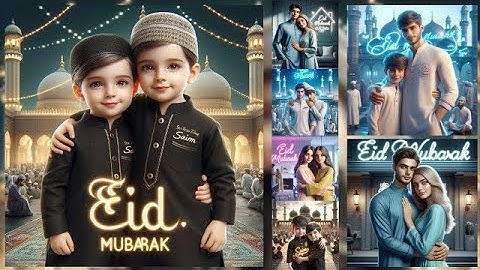 Create 3D Eid Mubarak Images With Ai