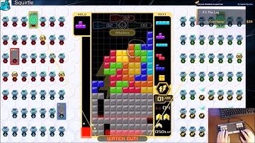 Tetris 99 - Insane 1v6 Win in Team Battle