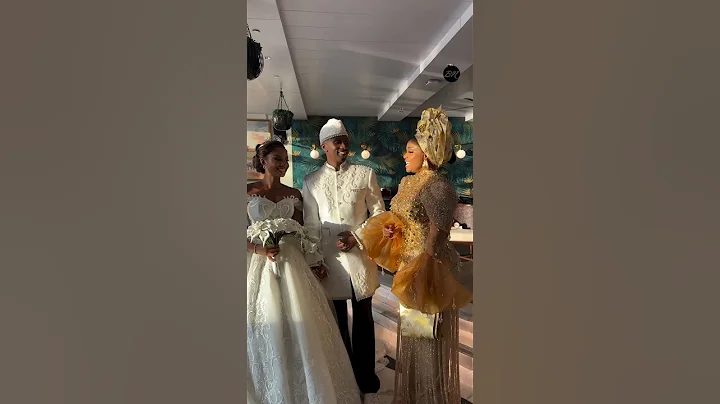 Queen Mother Iyabo Ojo Speaking  Blessings to her daughter Priscilla and Son IN Law Juma Jux