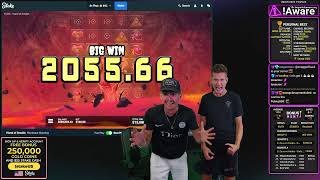 Classybeef with Freddy and Max, amazing win on Hand of Anubis. Over 3000X on STAKE. screenshot 5