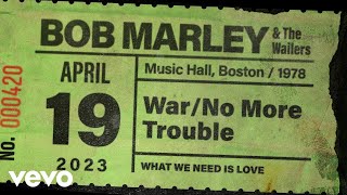 Bob Marley & The Wailers - War / No More Trouble (Live At Music Hall, Boston / 1978)