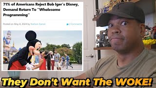 70% of Americans are Done with WOKE DISNEY!