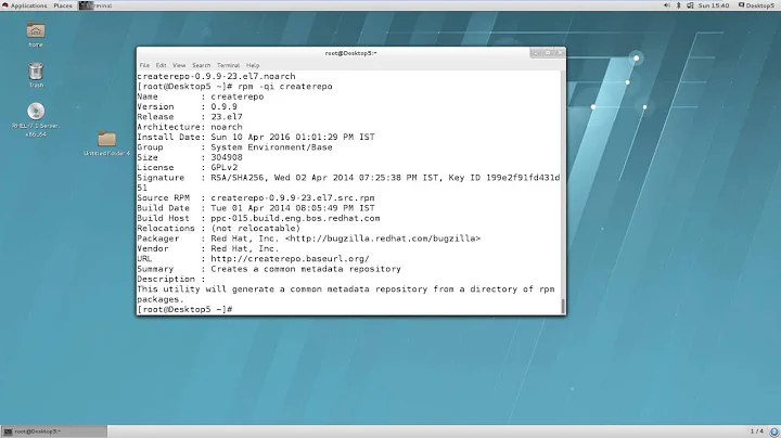 yum configuration on RHEL 7