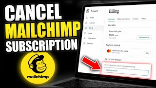 How to Cancel Your Mailchimp Subscription - Beginner Guide