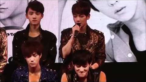EXO Beijing Showcase- Press Conference part 2