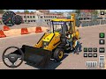 JCB Backhoe Loader Extreme Drive Challenge 😱🔥 | Bus Simulator India Gameplay