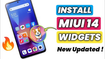 Install MiUi 14 New Super Widgets On Xiaomi Phones | How To Enable Miui 14 All New Widgets & Folder