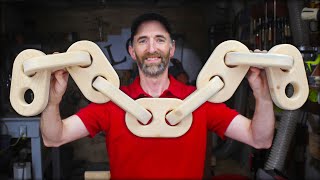 Building a BEAST: I Made This Chain Out of Wood