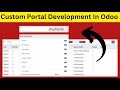 Custom Portal Development in Odoo 16 in Hindi | @Odoo Portal development | Website development