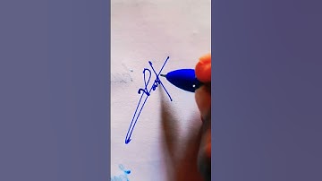 vashu beautiful name signature ||handwriting || English writing || cursive writing  #short