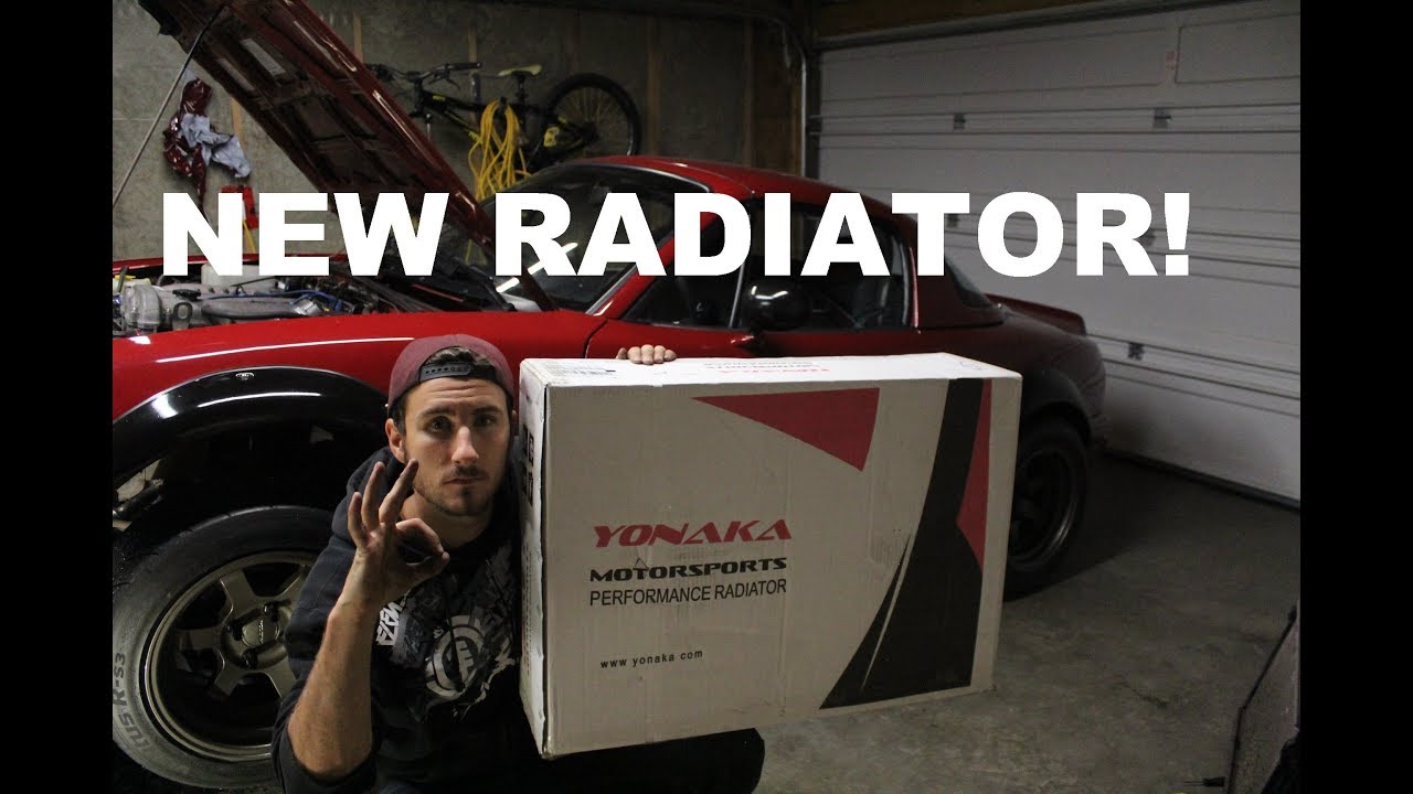 Miata Build Aluminum Radiator Install YONAKA MOTORSPORTS YouTube