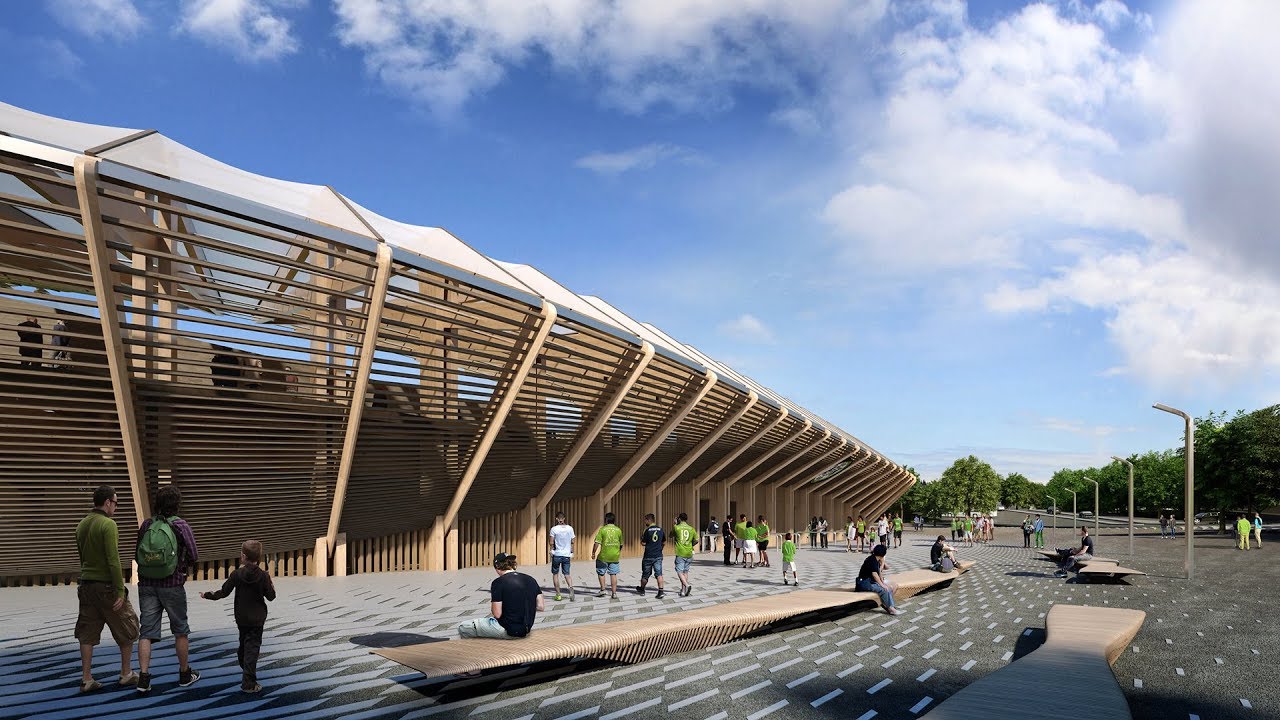 The greenest Football Venue In The World Gets The Go ahead In The greenest Football Venue In The World Gets The Go ahead In