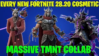 Every NEW 28.20 Fortnite Skin | MASSIVE TMNT Event & All Cosmetics