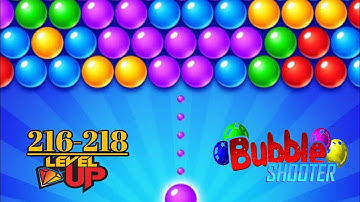 Bubble Shooter Arcade Games | Bubble Shooter | Level 216-218