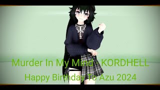 【MMD x Short】  Murder In My Mind -  @KORDHELL 【Happy Birthday To  @azulinahargreeves   2024】 Resimi