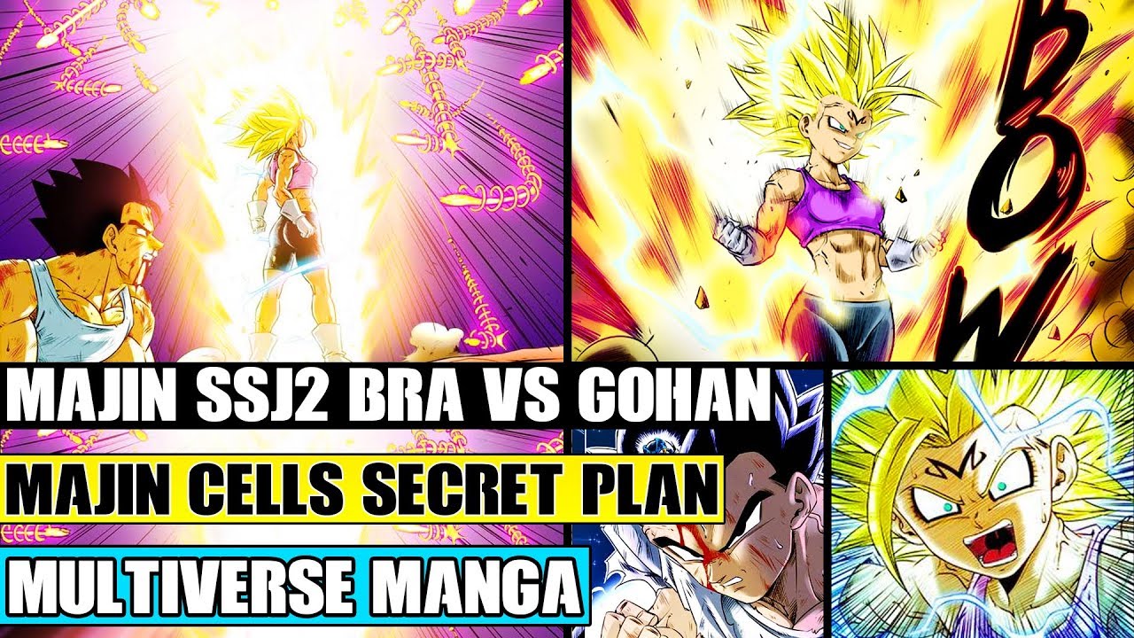 Dragon Ball Multiverse Chapters 70: Majin Super Saiyan 2 Bra Vs Gohan!  Majin Perfect Cell Helps! 