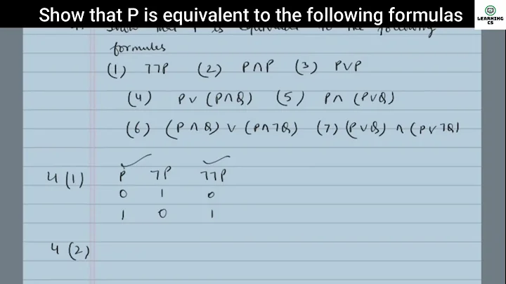 Show that p is equivalent to the following || Discrete Mathematics