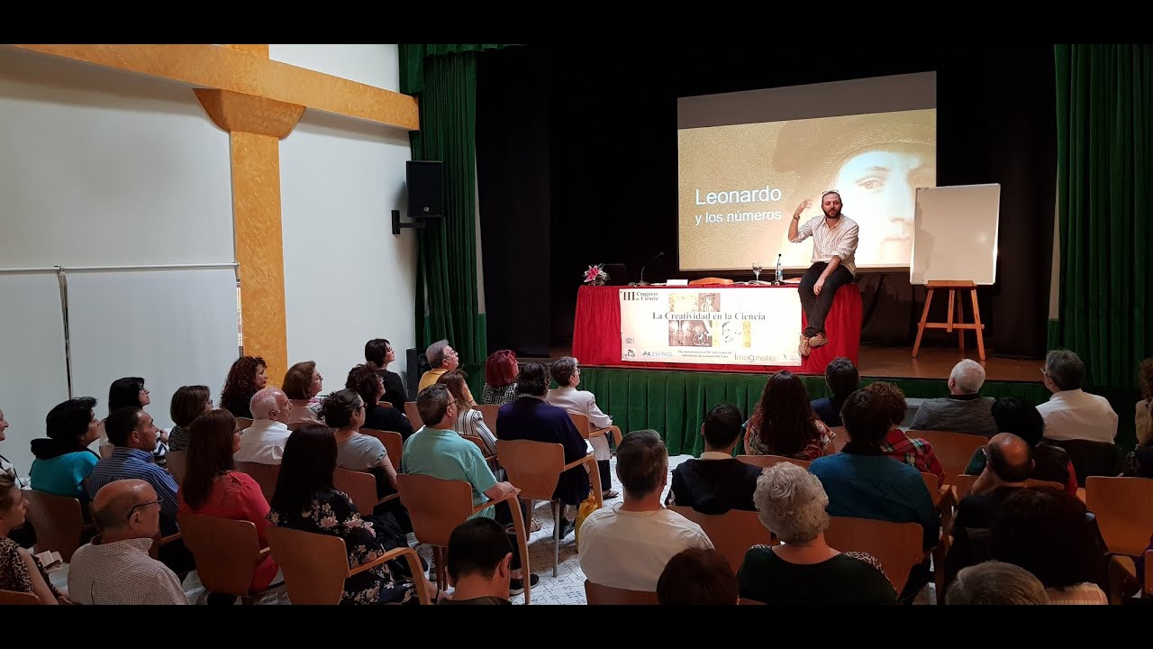 Leonardo y los números. Conferencia impartida por Jaime  Buhigas.