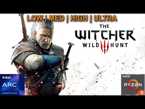 Witcher 3 - Wild hunt  - Intel Arc A750 + Ryzen 5 3600 ( Directx11 all settings )