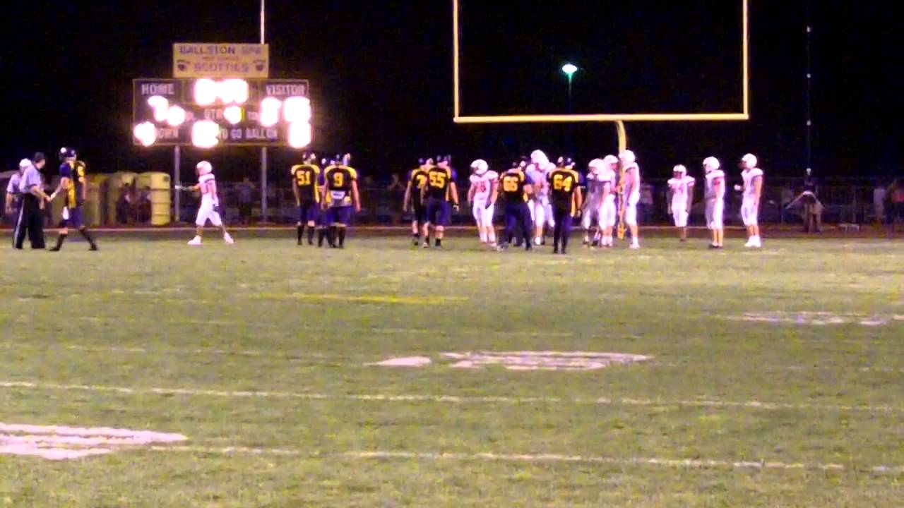 Ballston Spa Football vs. Guilderland Fourth Quarter Part 1 YouTube